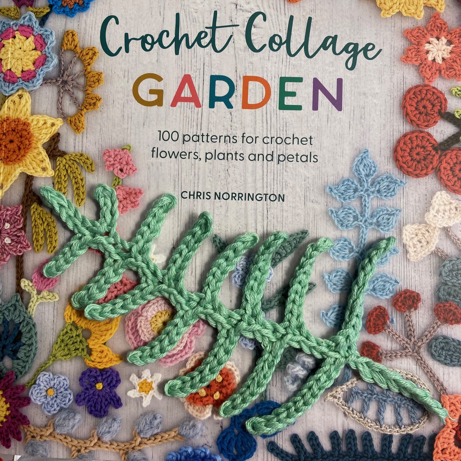 Life in the Scrapatch: Crochet Collage Garden